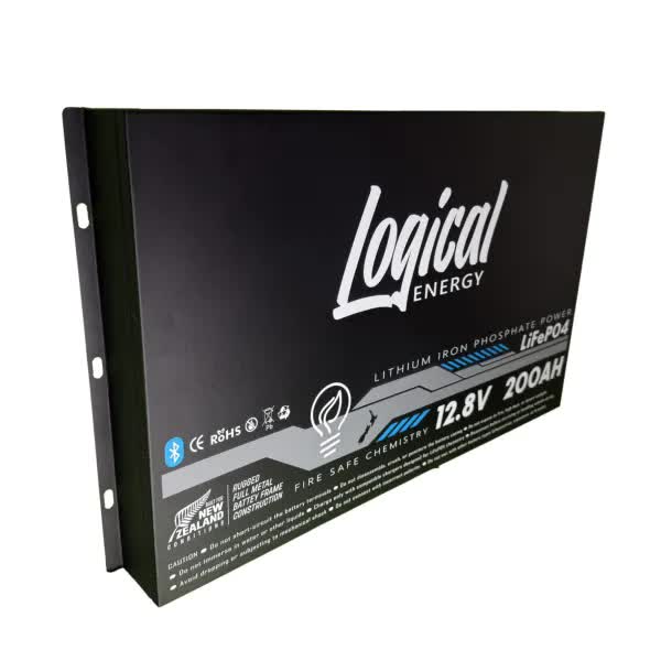NZ Logical 200AH 650mm Slimline 4×4 LiFePO4 Lithium Battery