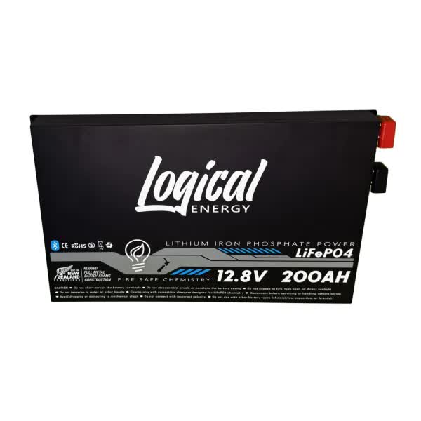 NZ Logical 200AH 650mm Slimline 4×4 LiFePO4 Lithium Battery